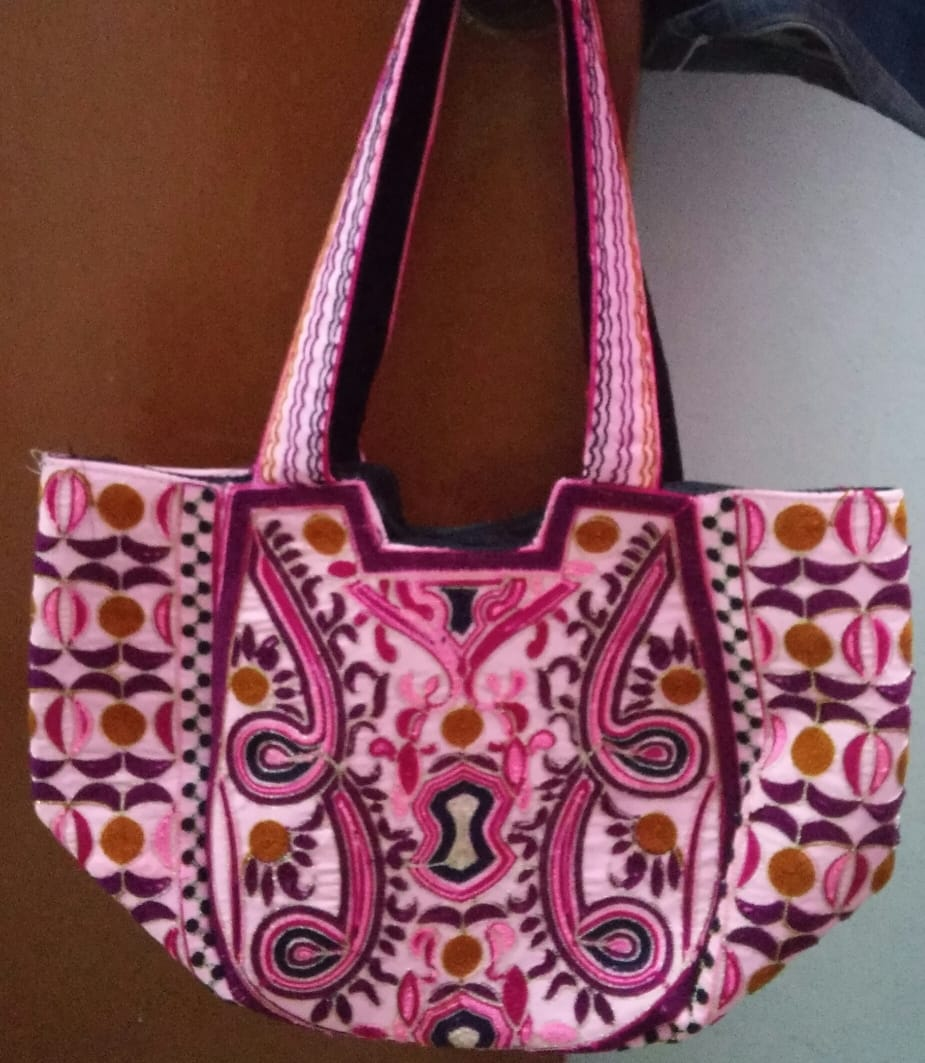 Women Multicolor Hand-held Bag - Extra Spacious