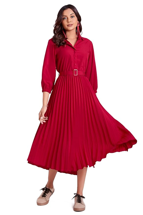 FlowerVelly Summer Dresses for Women one Piece Dress|Naira Cut Kurta Set midi Dress|Cord Set|Long Dresses|Cotton Kurta Set for Women